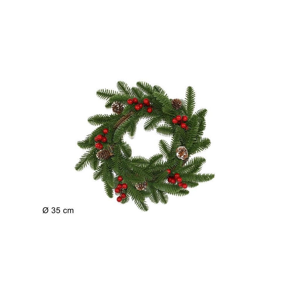 DIETROPORTA PVC CBACCHE E PIGNE 35CM